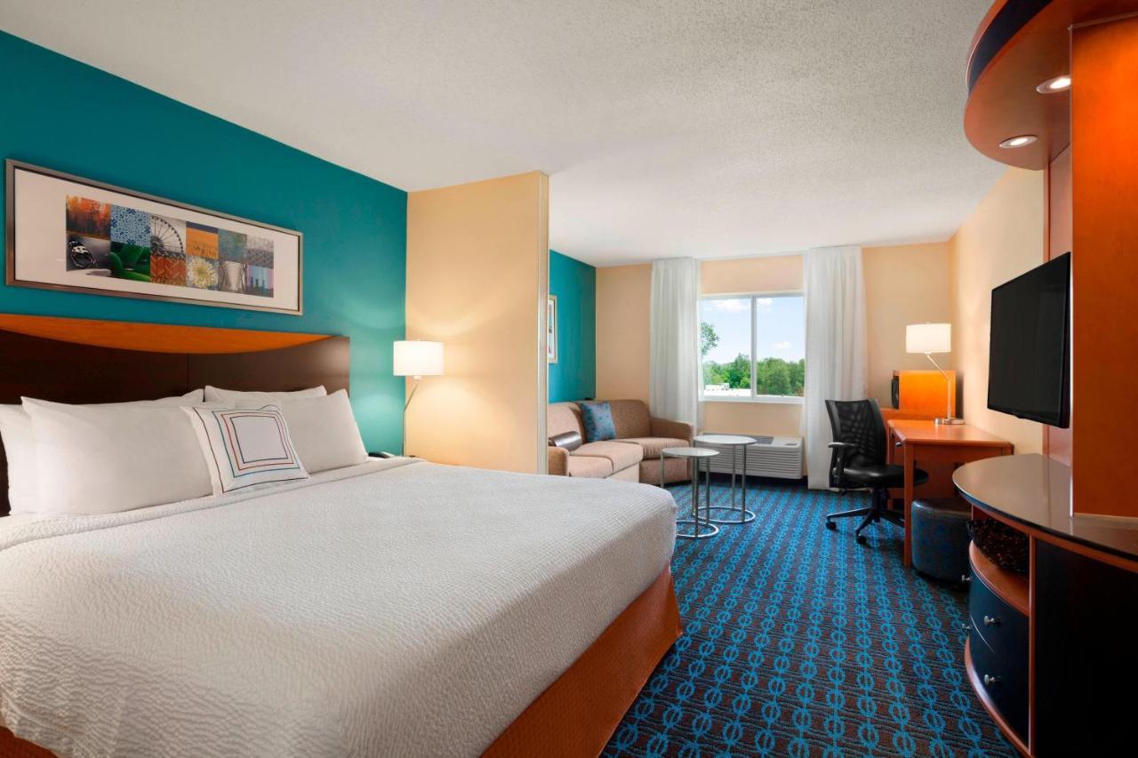 Fairfield Inn & Suites Lansing West Delta Center Township Extérieur photo